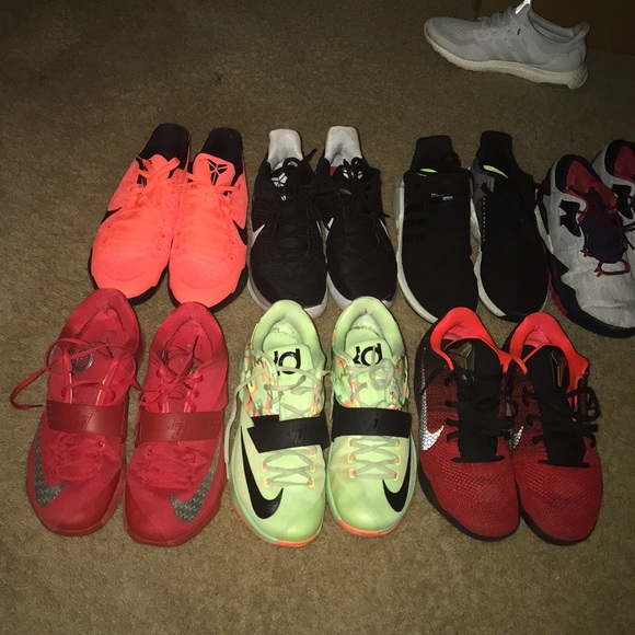 6 shoe bundle kd7 kobe 11 eqt 93/17 - Picture 1 of 2